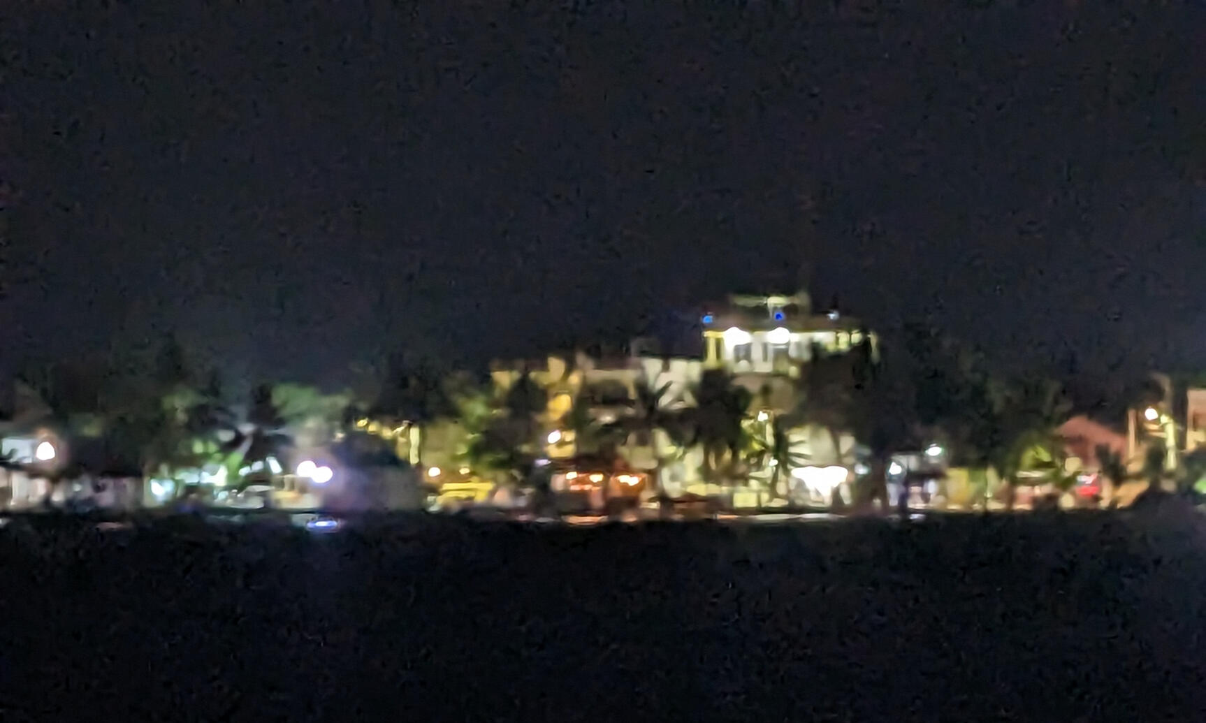 Nighttime on Caye Caulker Nighttime on Caye Caulker